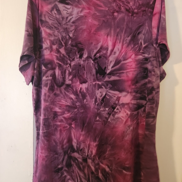 * 1x Only Nine Women Purple tie dye Blouse - Picture 5 of 5